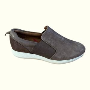Comfortiva Nicole Gray Slip on Sneaker
